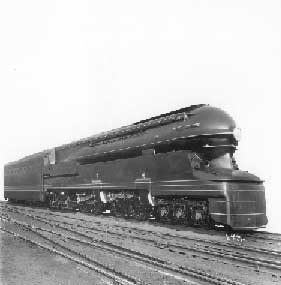 1938年,pennsylvania铁路公司推广了世界上最大的蒸汽火车头—s-1.